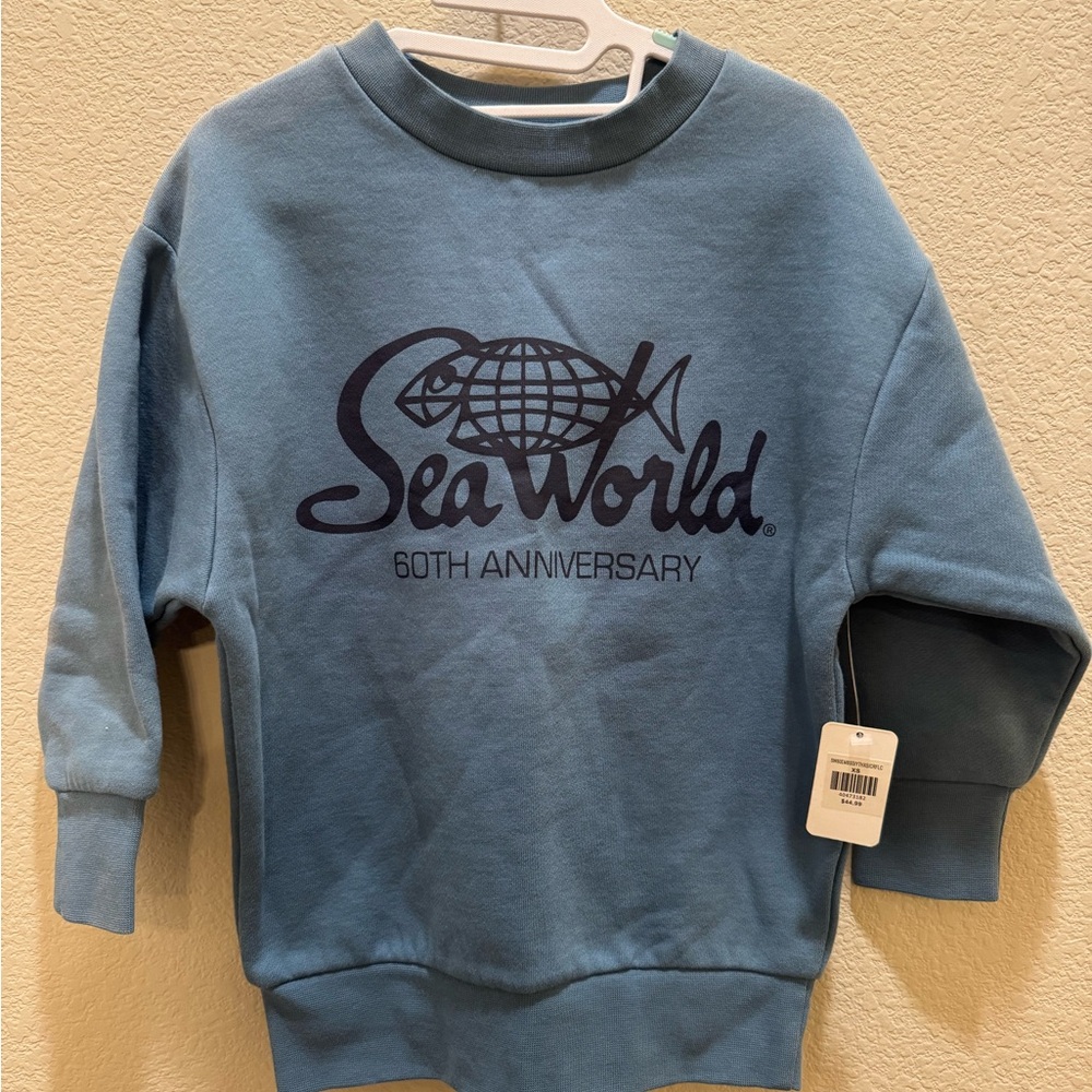 Sea World 60th Anniversary Blue Sweatshirt